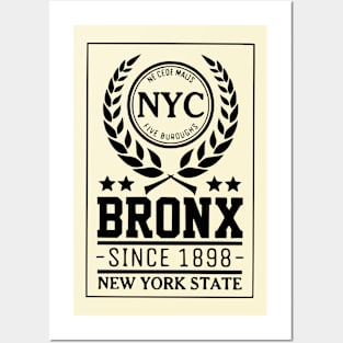 Bronx NYC Sinc 1898 Posters and Art